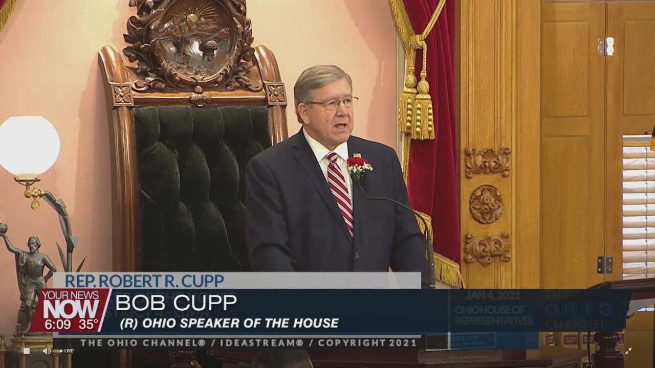 Cupp sworn in as Speaker of the Ohio House of Representatives